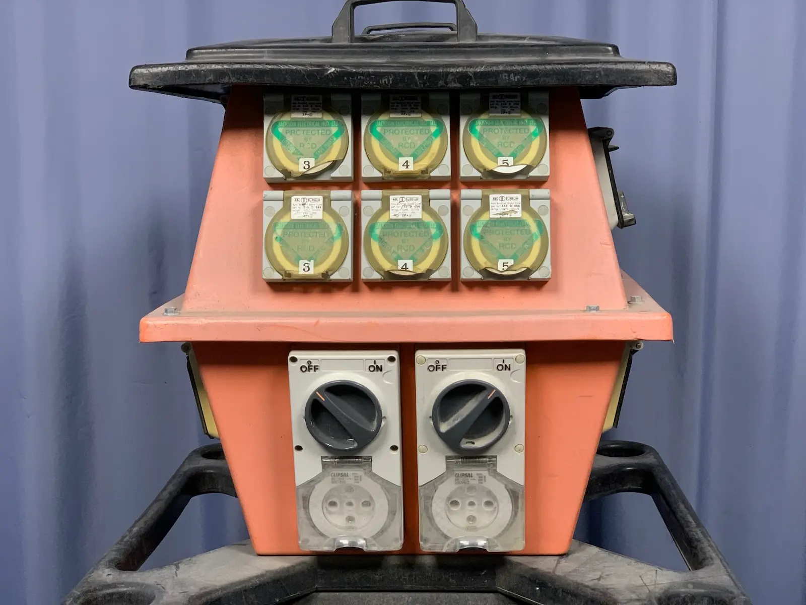 Spinefex Lifeguard 17 Portable Power Board - 6x15A, 6x10A 63A 3 Phase