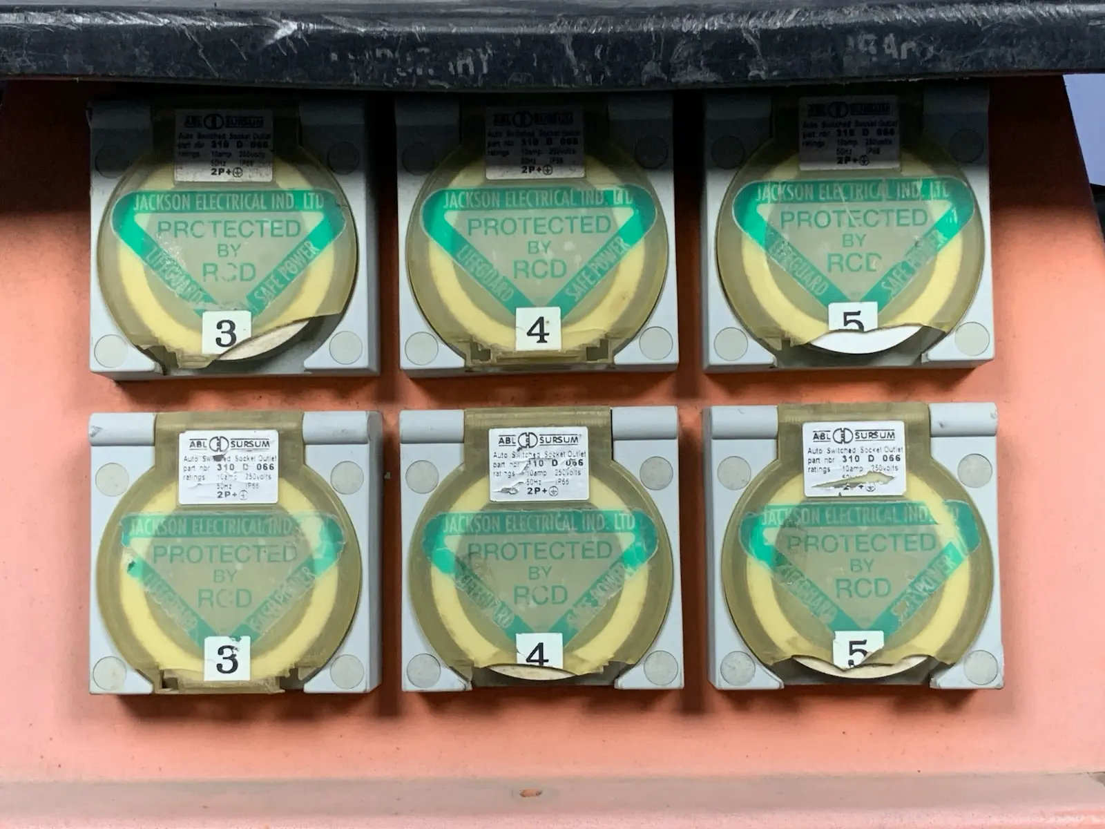 Spinefex Lifeguard 17 Portable Power Board - 6x15A, 6x10A 63A 3 Phase