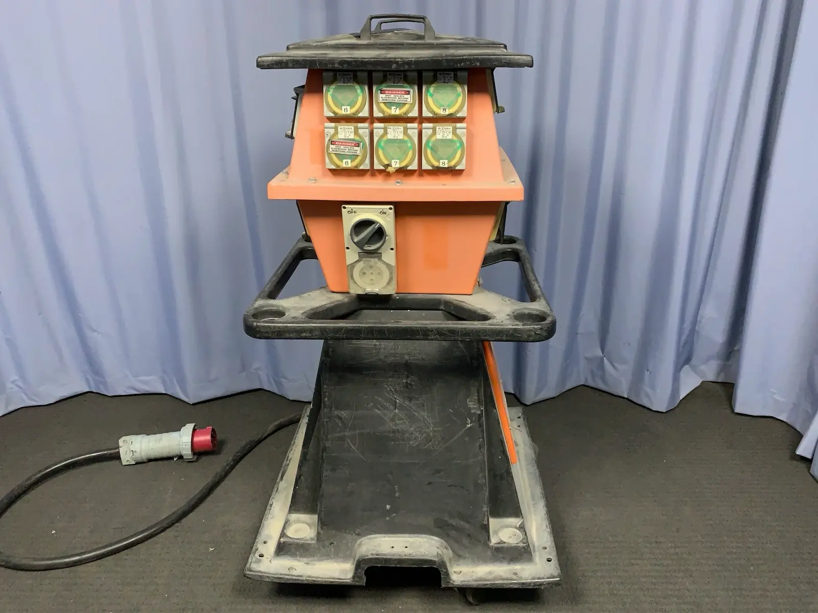 Spinefex Lifeguard 17 Portable Power Board - 6x15A, 6x10A 63A 3 Phase