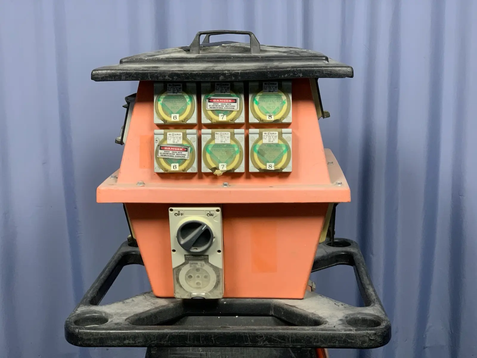 Spinefex Lifeguard 17 Portable Power Board - 6x15A, 6x10A 63A 3 Phase