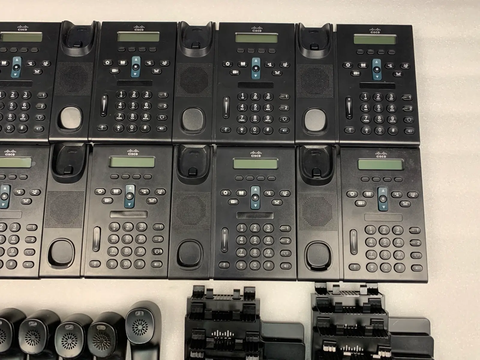 10x Cisco CP-6921 UC IP PoE Voip Business Office Phone Handsets