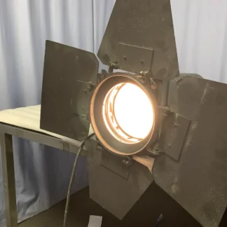 Selecon 1200W 1200 Range PC Theatre Stage Studio Spotlight Light + Barndoors